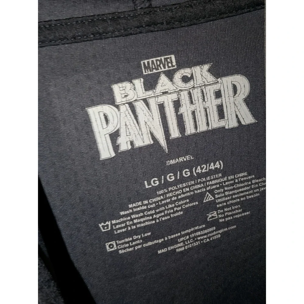Black‎ Panther Lightweight Hoodie Size L